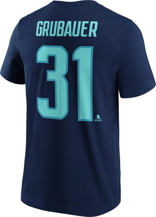 Immagine prodotto Fanatics Seattle Kraken N&N Graphic T-Shirt Grubauer 31 3XL (31)