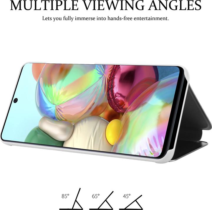 Productafbeelding Cadorabo Boek Smart View Spiegelhoes (Samsung Galaxy A71)