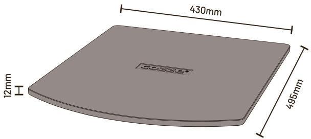 Immagine prodotto Cozze Pizzastein für 17 inch Pizzaofen CLASSIC