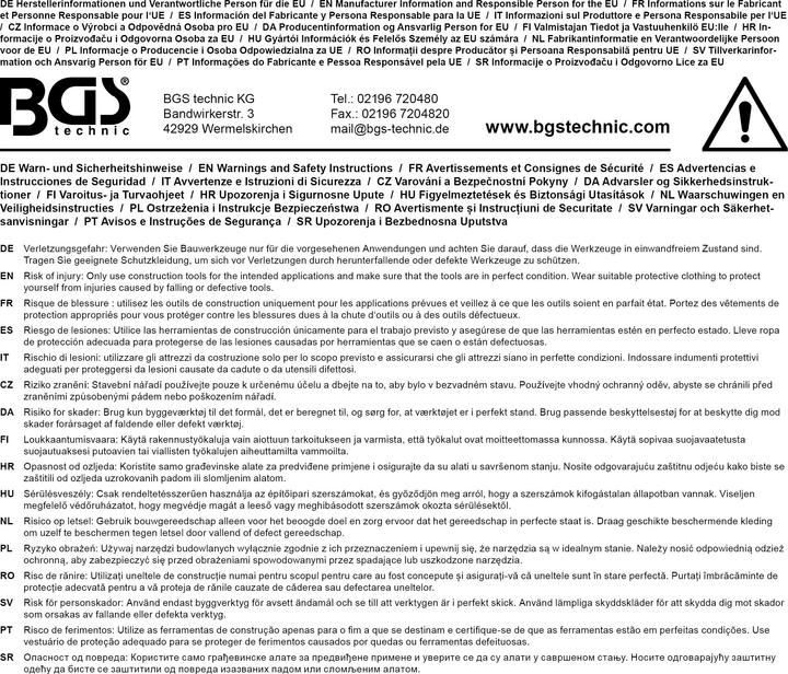 Produktbild BGS Absperrkette (7.50 m)