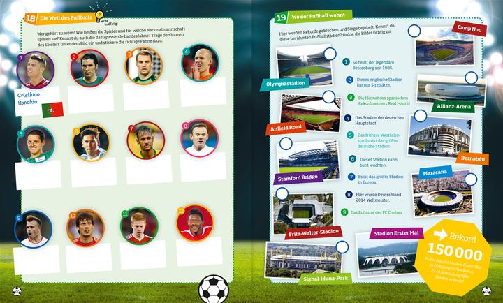 Image du produit Tessloff Rätseln und Stickern: Fussball (Allemand, Anja Starigk, Janina Michna, 2016)