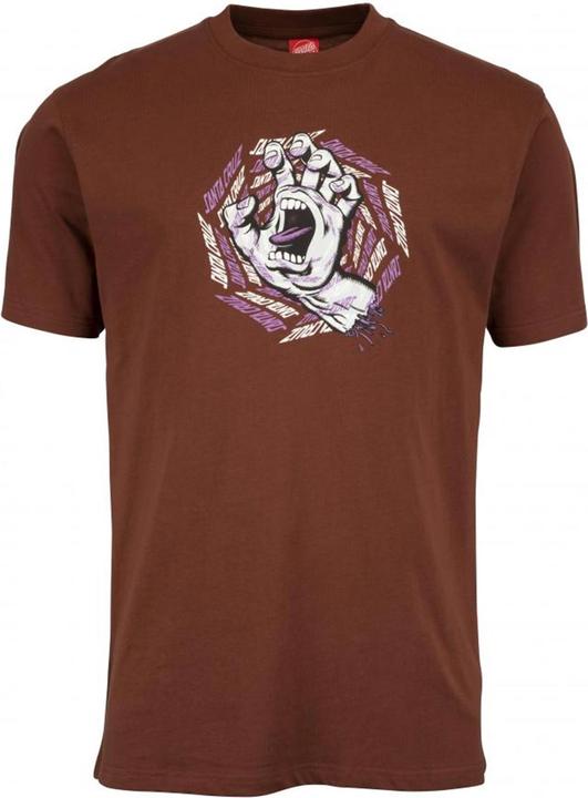 Santa Cruz Spiral Strip Hand T-Shirt
