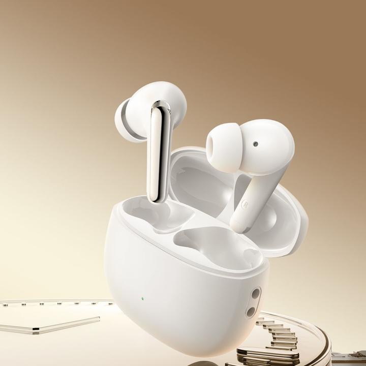 Image du produit Joyroom Funpods JR-FN1 écouteurs sans fil intra-auriculaires TWS Bluetooth 5.4 ANC ENC - blanc (ANC, 35 h, Sans fil)
