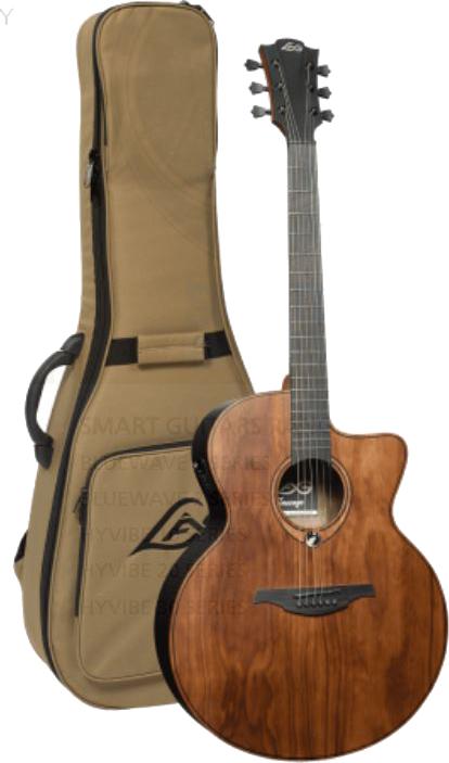 Lâg Guitars Sauvage Jumbo (Western guitar, Rosewood, Khaya, Graphites, Brankowood)