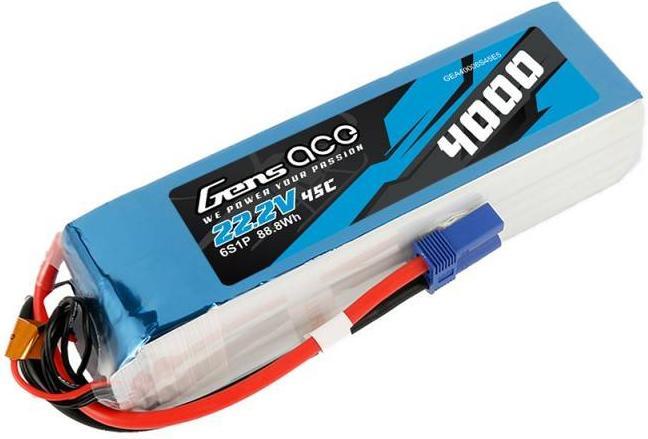Image du produit Gens Ace Accu RC LiPo 4000 mAh 22.2 V 45C (22.20 V, 4000 mAh)