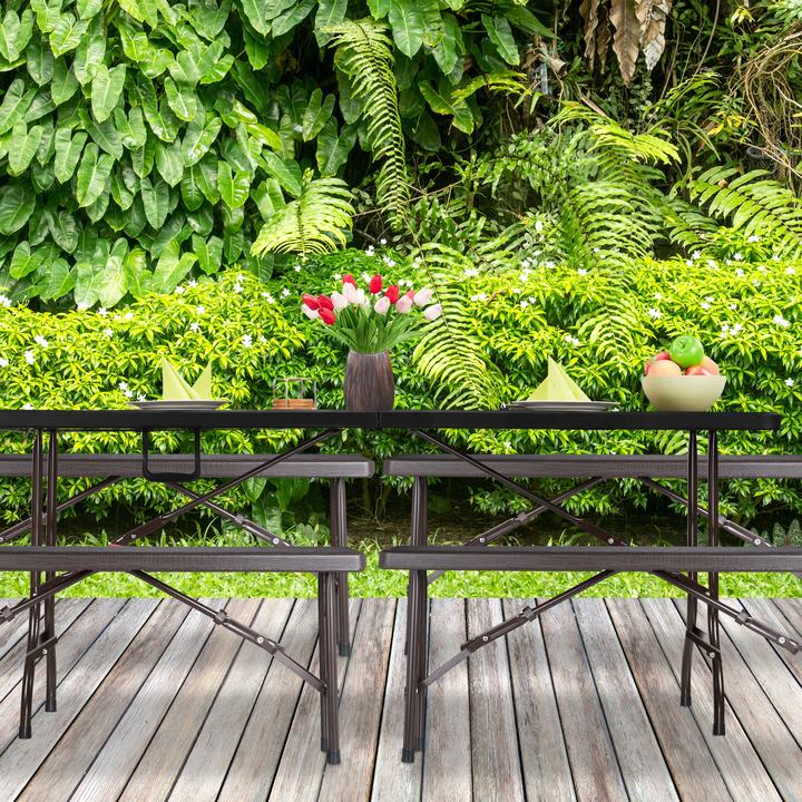 Actual product image Relaxdays Beer bench set