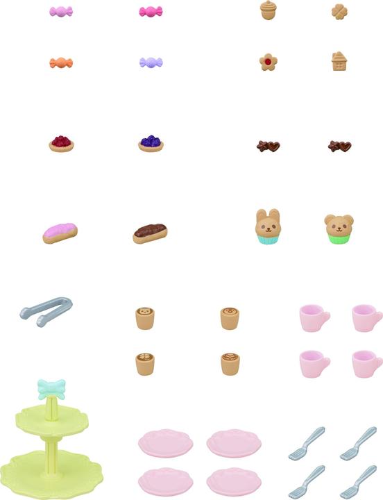 Image du produit Sylvanian Families Set de café et de gâteaux
