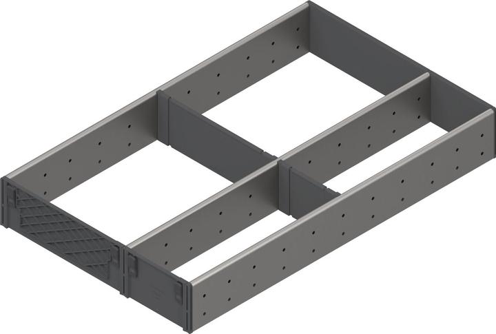 Actual product image Blum Orga-Line Space Corner - drawer divider, nominal length 500mm, grey