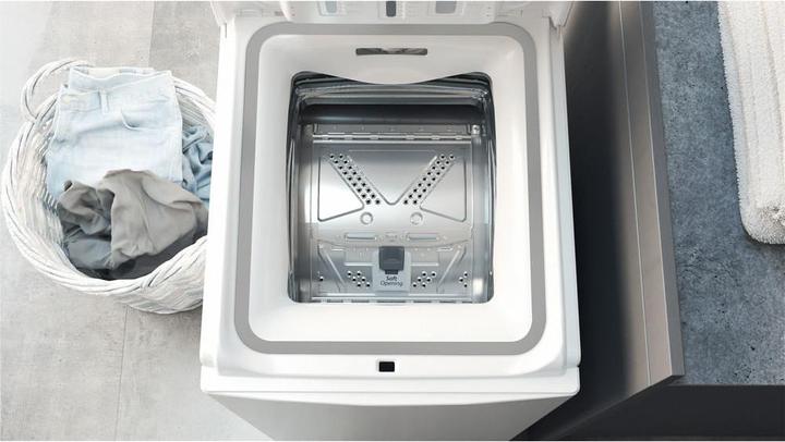 Immagine prodotto Hotpoint WMTF 624U IT lavatrice Caricamento dall'alto 6 kg 1200 Giri/min C Bianco (6 kg, Modificabile, Spina UE)