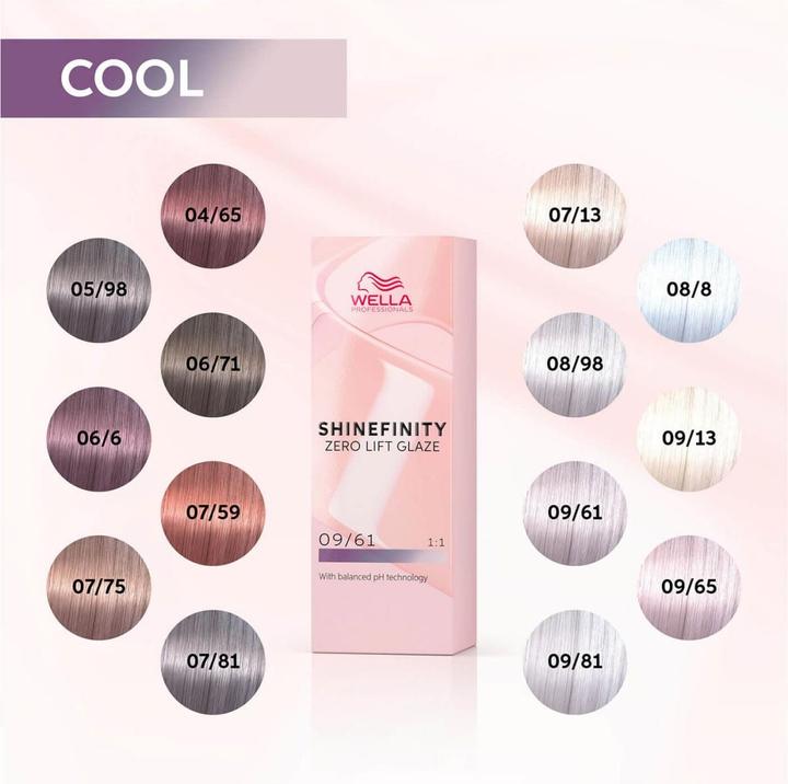 Actual product image Wella Shinefinity (07, 13 - Toffee Cream)