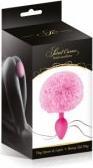 Sweet Caress Plug queue de lapin - rose