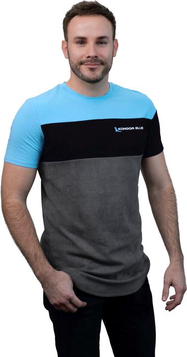 Actual product image Kondor Blue Premium Microfibre Lens Cleaning T-Shirt, Short Sleeve M