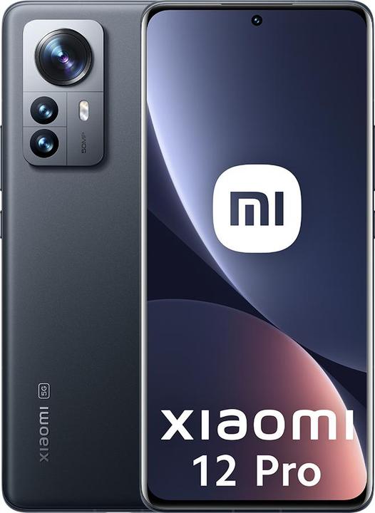 Produktbild Xiaomi 12 Pro 5G (256 GB, Grau, 6.73", Dual SIM, 50 Mpx, 5G)
