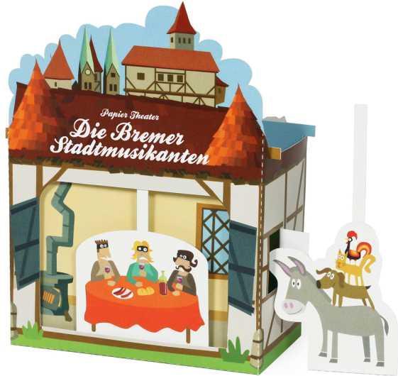 Produktbild Pukaca Papiertheater. Bremer Stadtmusikanten