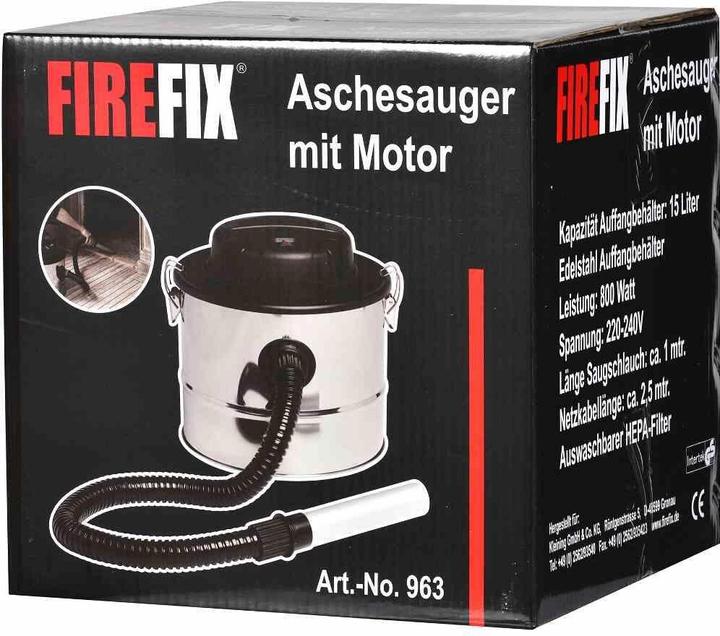 Produktbild FireFix Aschesauger 963 mit Motor (Aschesauger)