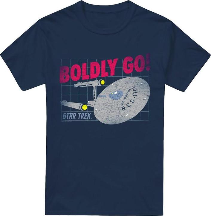 Actual product image Mens Boldly Go T-Shirt (S)