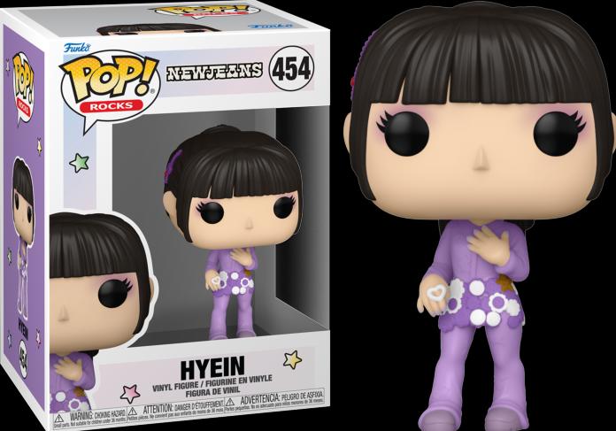 Actual product image Funko New Jeans POP! Rocks Vinyl Figur Hyein 9 cm