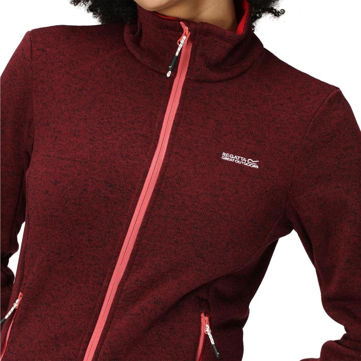 Actual product image Regatta Womens/Ladies Newhill Marl Full Zip Fleece Jacket (36 D)