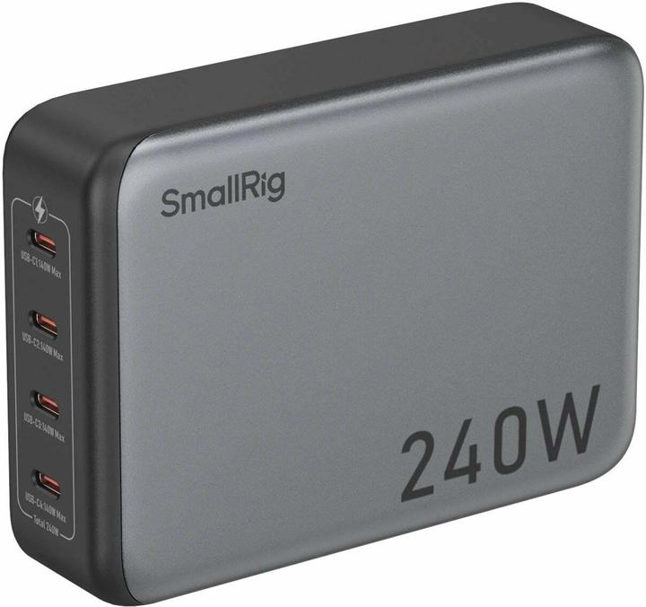 Actual product image SmallRig 240W 4-Port PD Power Adapter (EU Standard) 4752 (240 W)