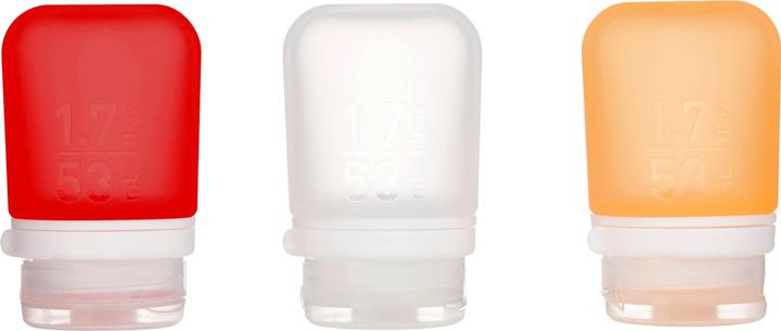 Immagine prodotto humangear 071002 GoToob+ confezione da 3 pezzi trasparente/rosso/arancione (Sacchi liquidi)