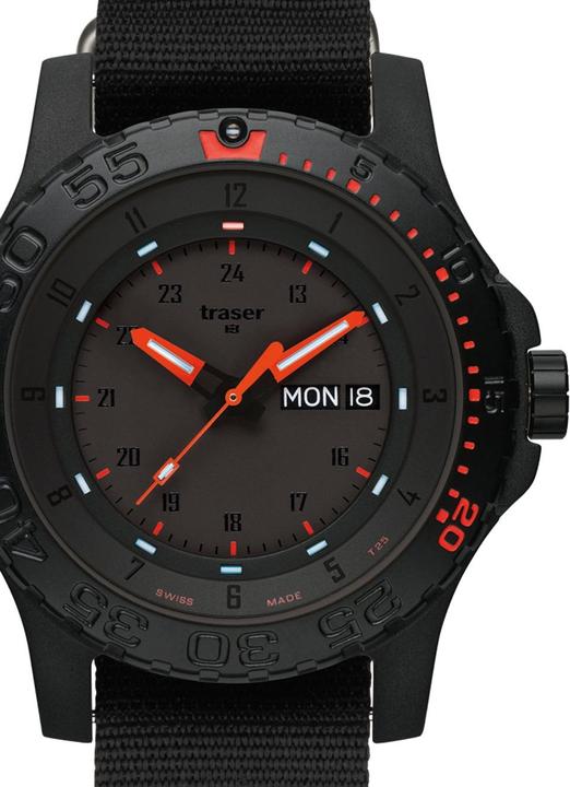 Produktbild Traser P66 Red Combat (Taucheruhr, 45 mm)