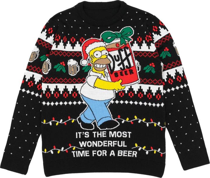 Produktbild The Simpsons Pullover weihnachtliches Design (M)