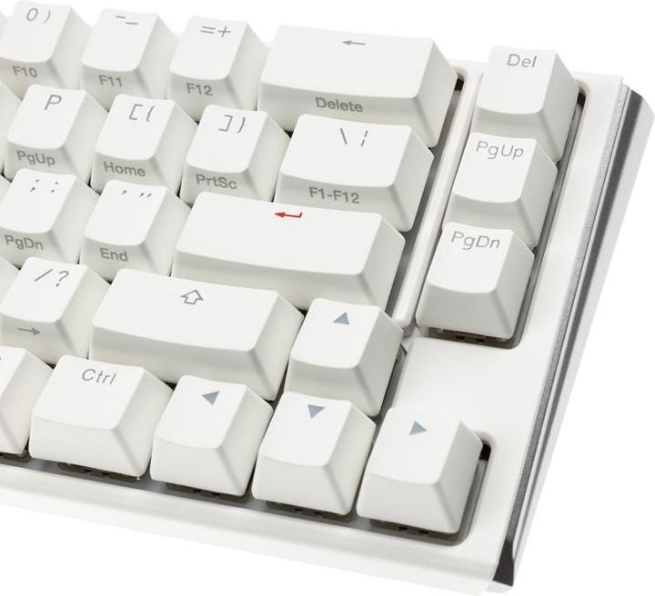 Produktbild Ducky One 3 Classic Black/White Mini Gaming Tastatur, RGB LED - MX-Brown (US) (US, Kabelgebunden)