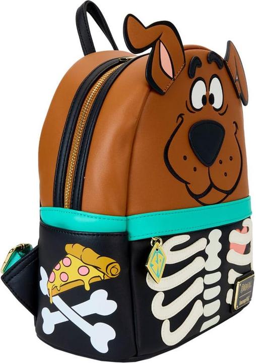 Actual product image Loungefly Scooby-Doo by Mini Backpack Skeleton Scooby Cosplay