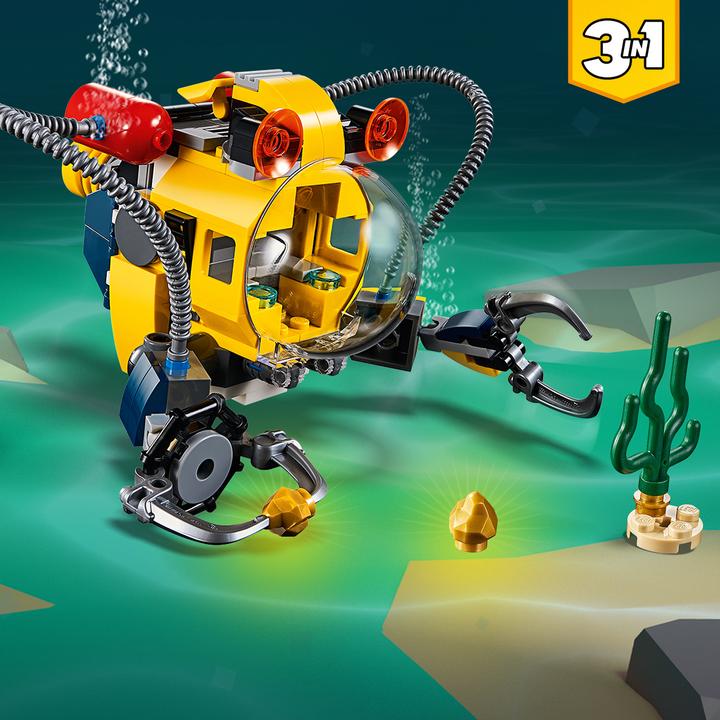 Produktbild LEGO Unterwasser-Roboter (31090, LEGO Creator 3-in-1)