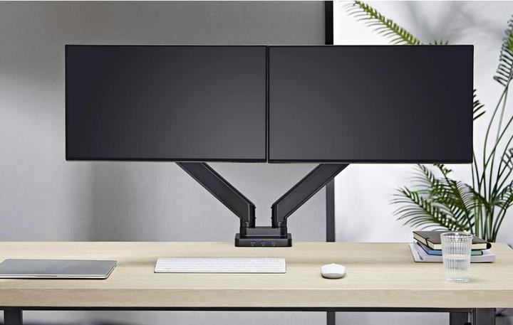 Actual product image SpeaKa Professional SP-MM-830 2-way monitor desk mount 43.2cm (17/ ) - 88.9cm (35/ ) Integrated (Table, 35")