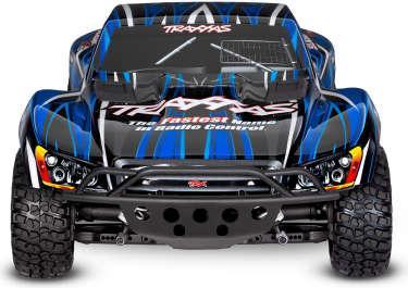 Actual product image Traxxas Slash 4x4 VXL Clipless blue 1/10 Short-Course RTR Brushless, HD, without battery and charger (RTR Ready-to-Run)
