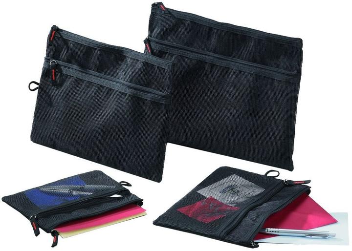 Produktbild Rumold Mesh-bag B6 Netzgewebe Reissverschluss schwarz (B6, 1 x)