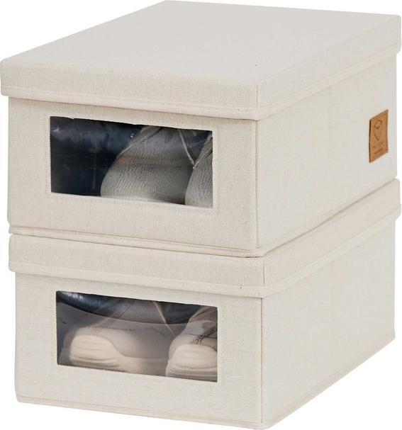 Produktbild Love it Store it PREMIUM Ordnungsbox mit Sichtfenster 2er Set (34 x 23 x 15 cm, 11.70 l)