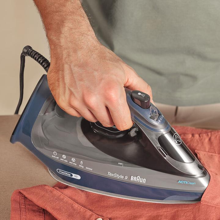 Productafbeelding Braun SI9682DB TexStyle 9 stoomstrijkijzer (3200 W, 260 g/min)