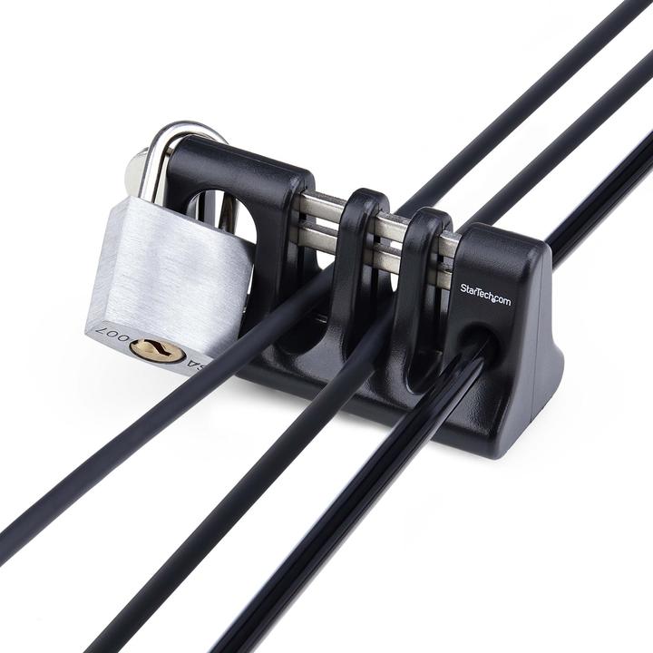 Immagine prodotto StarTech COM Blocca cavo periferico/supporto cavo Blocca cavo computer Blocca cavo Usa con