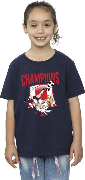 Image du produit Looney Tunes - T-shirt LOLA FOOTBALL CHAMPIONS - Fille (104)