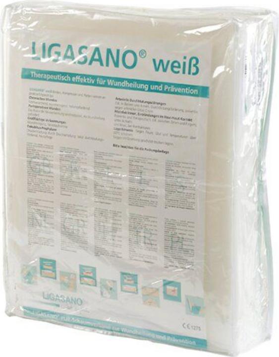 Ligasano Schaumstoffplatten unsteril weiss