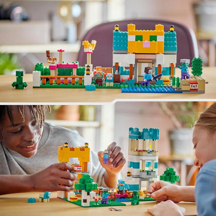 Actual product image LEGO The Crafting Box 4 (21249, LEGO Minecraft)
