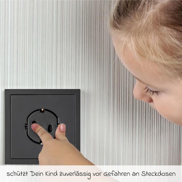 Produktbild Reer Steckdosenkappe schwarz 5St
