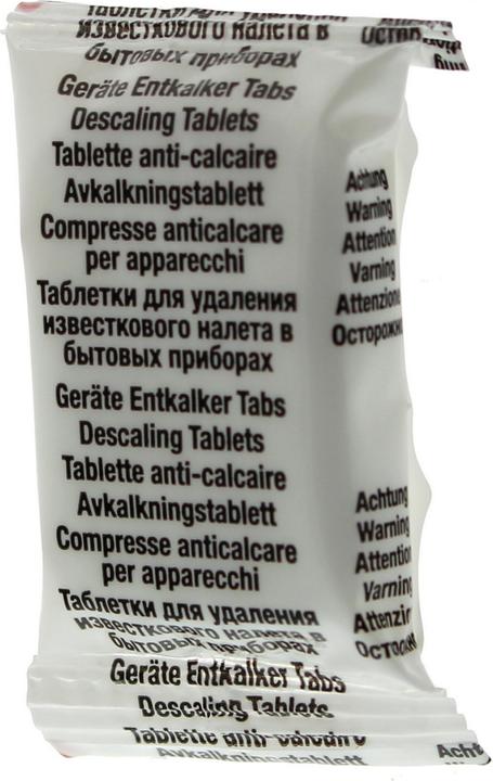 Nährwerte und Zutaten Scanpart 2790000845 2790000845 Entkalkungstabletten 6 St. (90 ml)