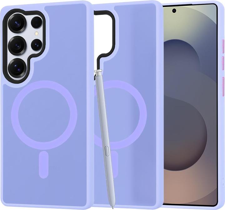 Actual product image Techsuit - HaloFrost MagSafe Series - Samsung Galaxy S25 Ultra - Light Purple (Samsung Galaxy S25 Ultra)