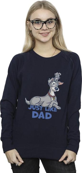 Produktbild Disney Lady And The Tramp Just Like Dad Sweatshirt (L)