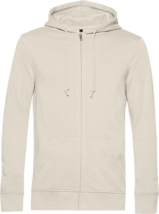 Immagine prodotto B&C Organic Felpa con Cappuccio e Zip Intera Uomo (S)