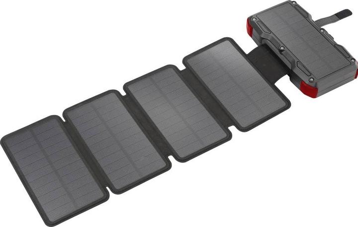 Actual product image Voltcraft VC-SPB-20.000 VC-14456835 Solar power bank Charging current solar cell 3A 20000 mAh (20000 mAh)