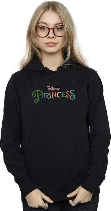 Immagine prodotto Disney Princess Colour Logo Felpa con Cappuccio Donna (S)