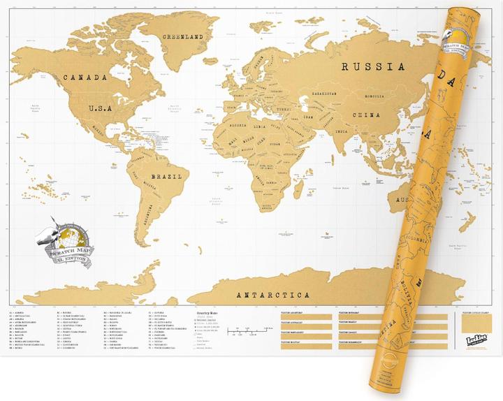 Luckies Scratch Map