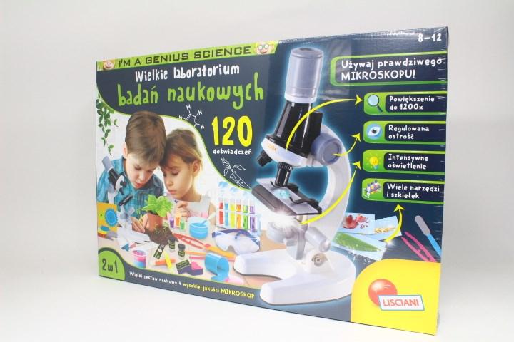 Actual product image Lisciani I'm a genius science kit The Great Lab of 120 Experiments