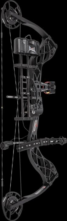 Actual product image Bowtech Zion MAX Set RH 60-70 lbs 25.5-30.5" Black