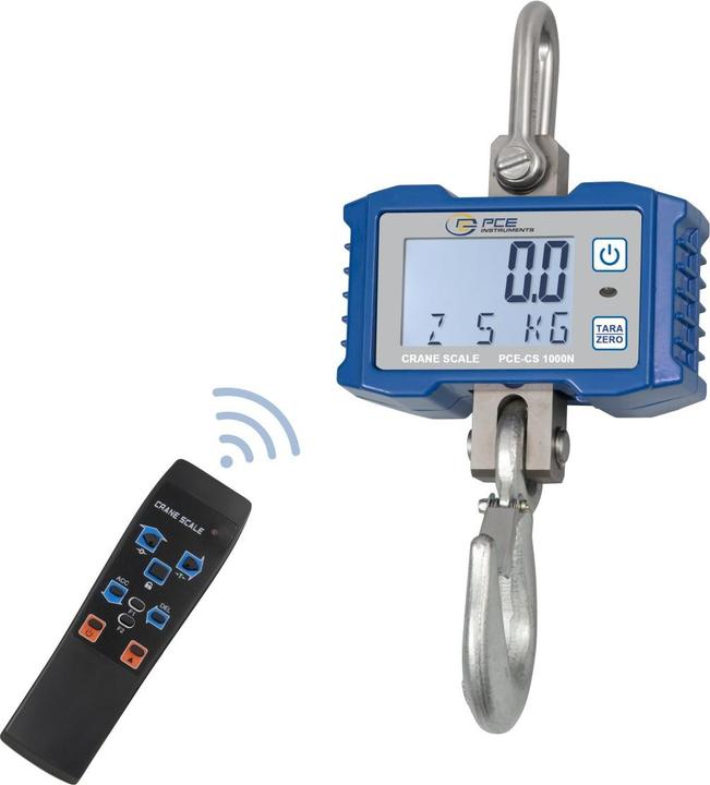 Produktbild PCE Instruments - bereik 1000 kg - tarrafunctie - LCD scherm - PCE-CS 1000N