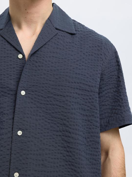 Actual product image Selected Homme Seersucker Kurzarmhemd (S)